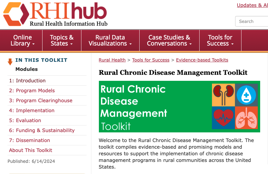 Rural Chronic Disease Management Toolkit